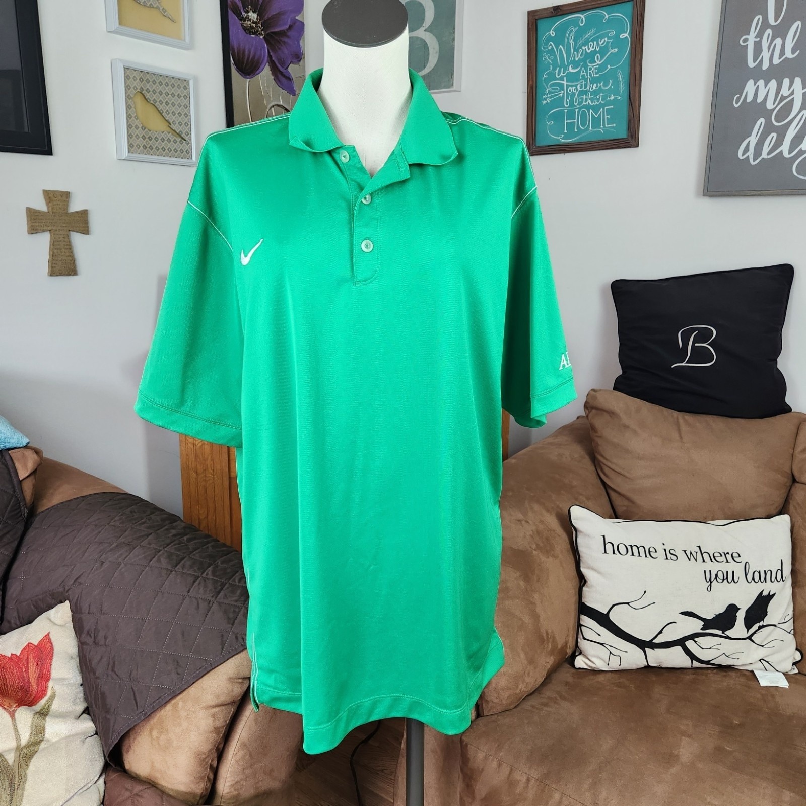 Nike Golf Dri Fit Mens Polo Shirt Size Xl